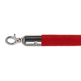 Afzetkoord Velvet Red Chrome